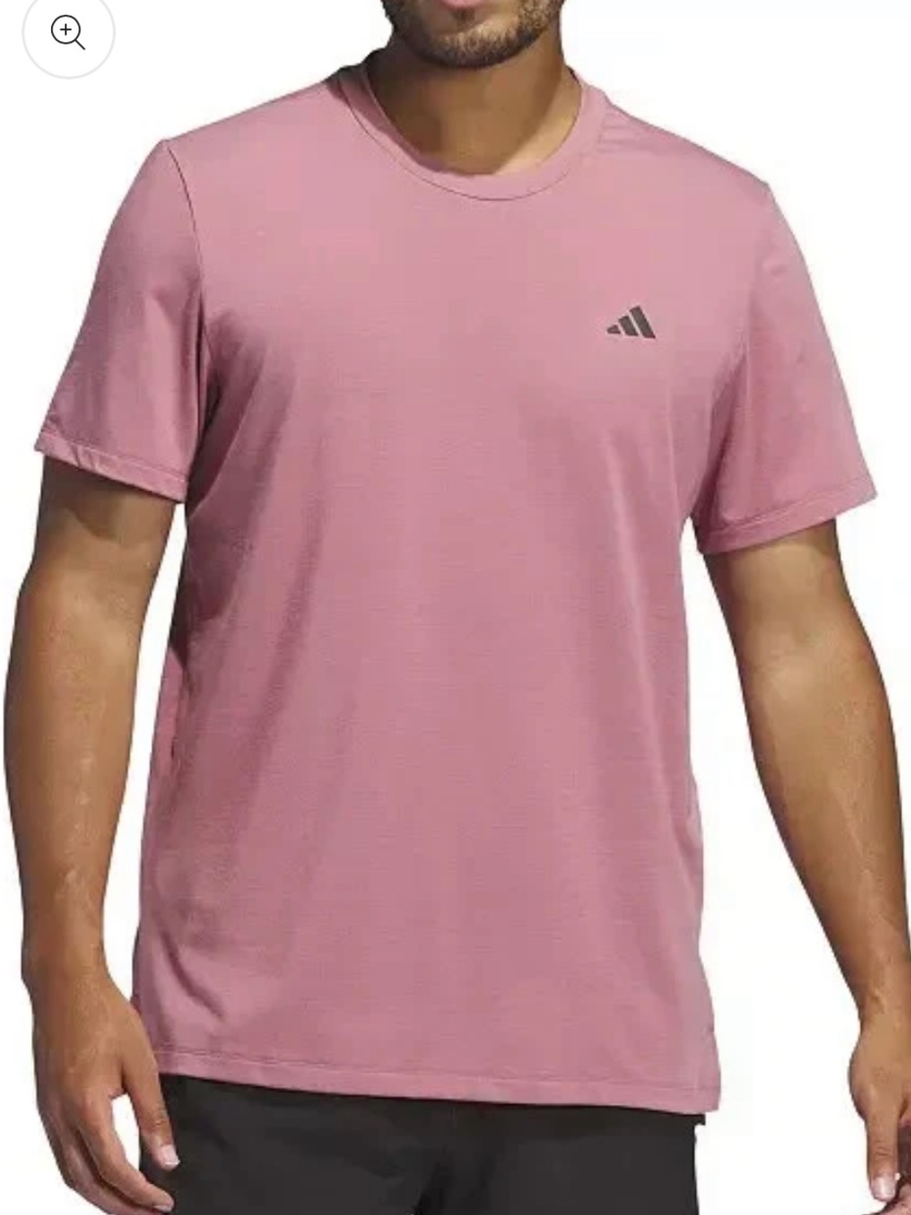 NEW Adidas Men’s Axis Tee Training Active Preloved Crimson Size 2XL